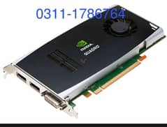 Nividia Quadro FX 1800 G94 64 Core 192 Bit, Gaming Graphic Card