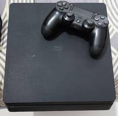 ps4 slim 1 tb, mint condition with 4 complimentary games.