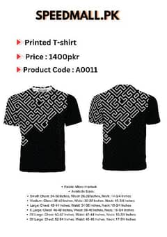 Summer Printed T-shirts for men