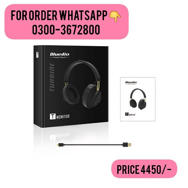 Nia Q1 Bluetooth Wireless Headphone 7