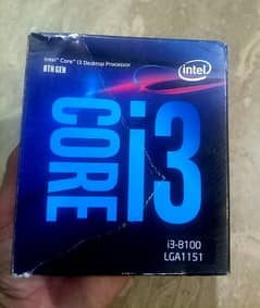 Intel i3 8100 | with Stock Fan