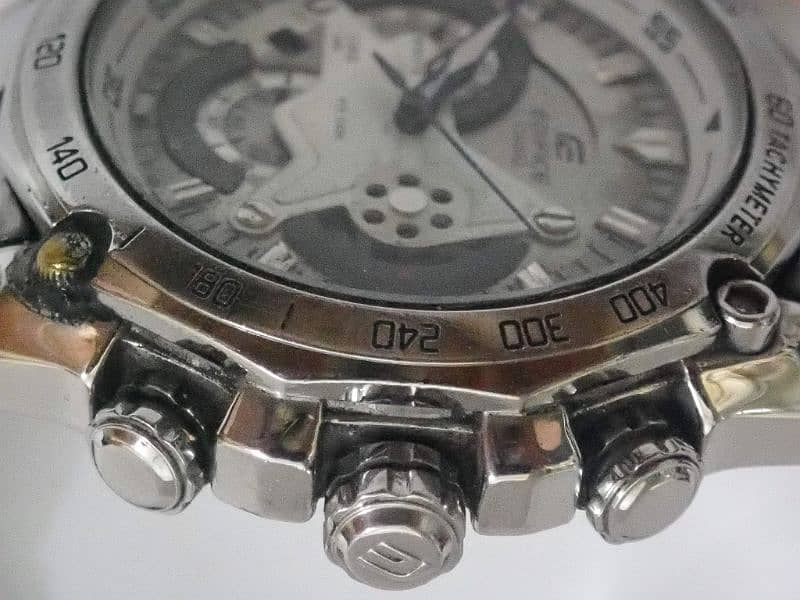 Edifice Casio 100% Orignal Chronograph Men's Watch-EF-550D-7AVDF. 7