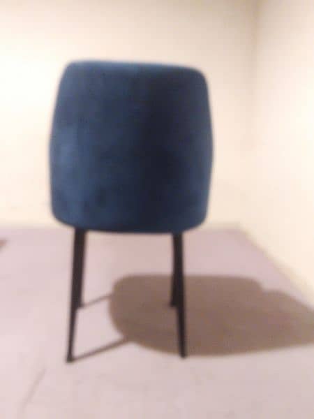 Valvet chairs . 1