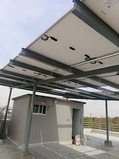 solar panels structure