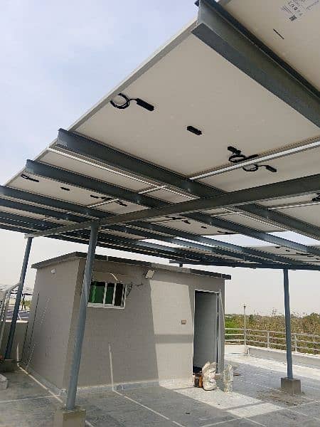 solar panels structure 0