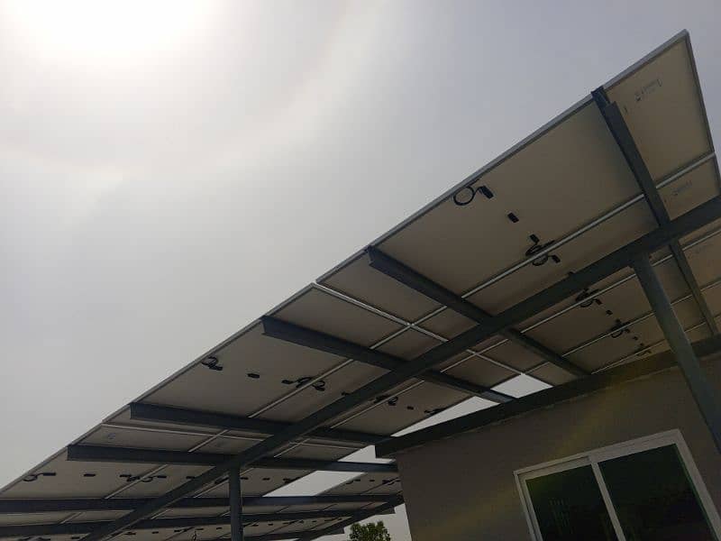solar panels structure 1