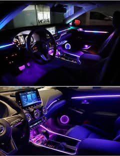 RGB Dynamic Ambient Dashboard Light with App and Voice Control