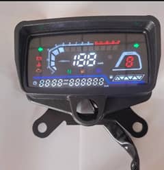 Honda cg 125 digital led display meter and all bikes
