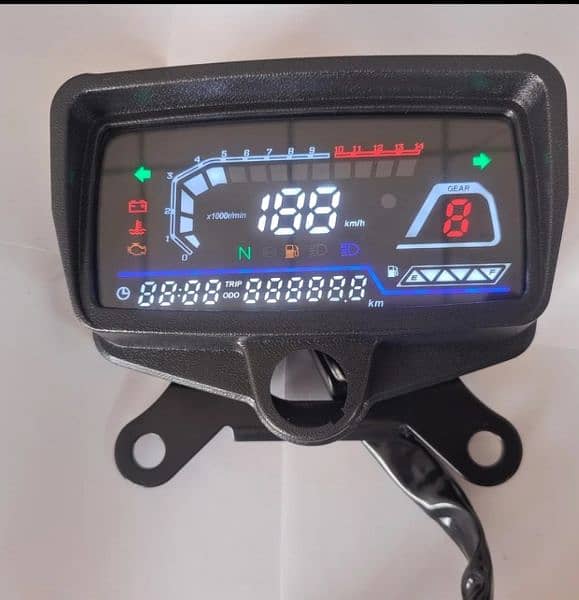 Honda cg 125 digital led display meter and all bikes 0