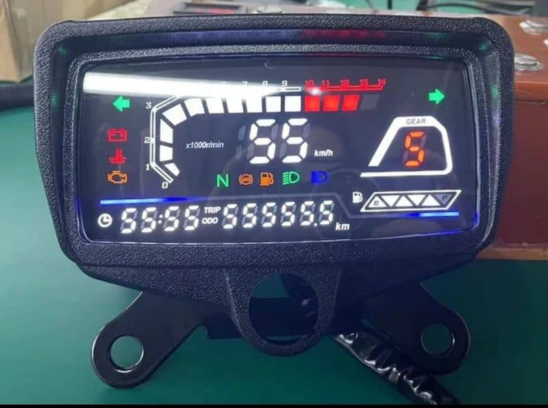 Honda cg 125 digital led display meter and all bikes 5