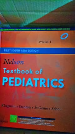 First south Asia Edition Nelson text book of pediatrics 0