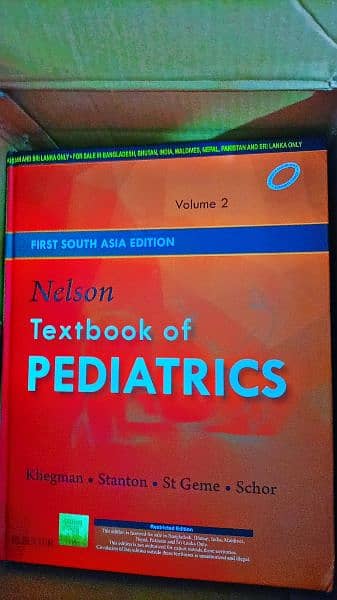 First south Asia Edition Nelson text book of pediatrics 1