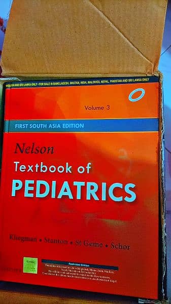 First south Asia Edition Nelson text book of pediatrics 2