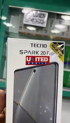 techno Spark 20 Pro Plus 8 plus 8 16GB 256 GB techno Spark 20