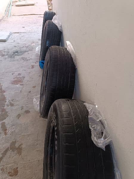 185/70 R14 Steel Rim+tyres 0