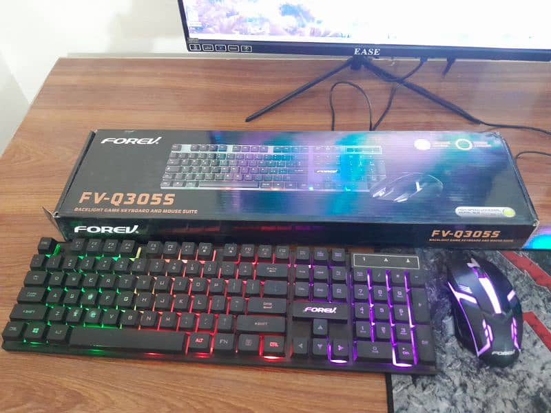 forev fv-Q305s lighting keyboard and mouse 2