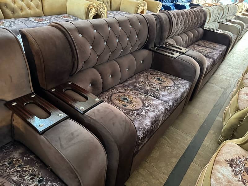 6 seater sofa - Sofa set - sofa set for sale - wooden sofa - Furniture 0