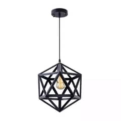 Hexagon Lamp Geometric Light Hanging Light Pendant Light Fixture