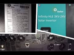 Tesla hle 3kw solar inverter 24v wifi dual output battery less