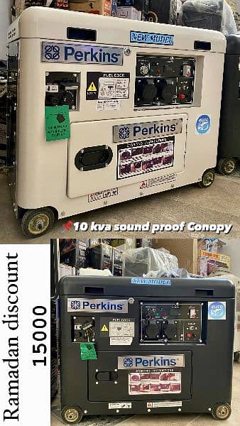 Generator Soundproof Conopy 10 kva PERKINS. 5