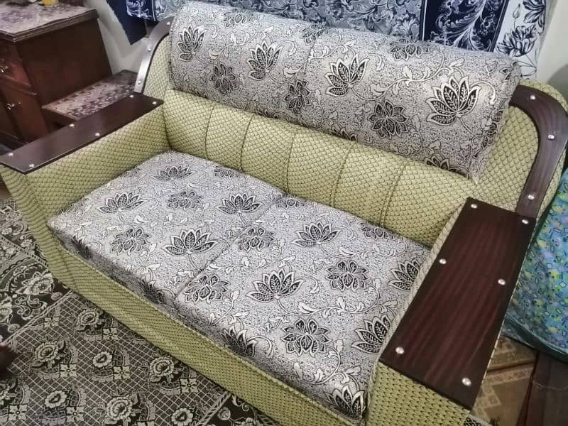 Sofa Set For sale 3 by 2 by 1 ha 6 seater hai 3