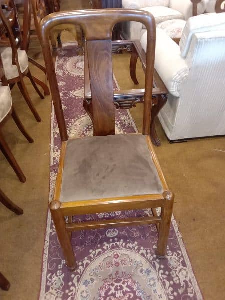 Dinning Table with 6 Chairs Solid for Sale 3