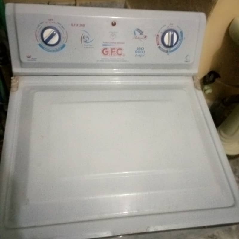 GFC washing machine excellent 1