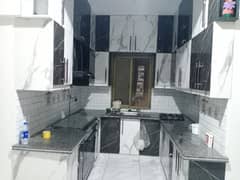 NEW FLAT AVAILABLE FOR RENT 3 BED DD GROUND FLOOR IN KINGS COTTAGES (PH-II) BLOCK 7 GULISTAN-E-JAUHAR KARACHI