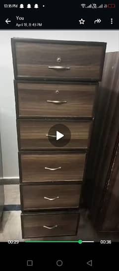 wardrobe  six drawers