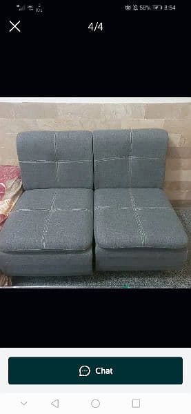 5 seater sofa set and large table 4