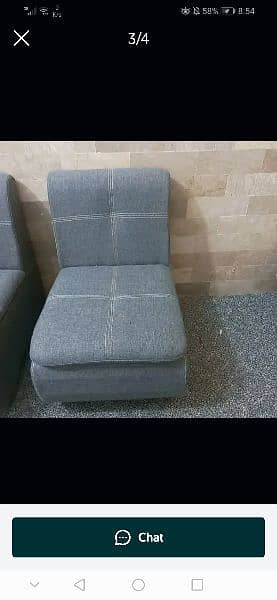 5 seater sofa set and large table 5