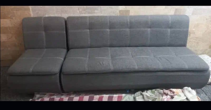 5 seater sofa set and large table 6