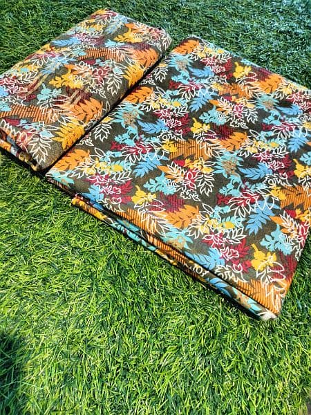 Luxury soft and smooth Floral print lawn 3pcs 2