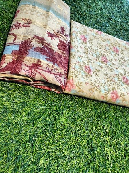 Luxury soft and smooth Floral print lawn 3pcs 6