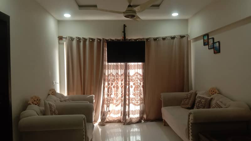 Capital Residencia Main Marglla Road 3Bed Full Furnished Beautiful Apartment Available For sale. 19