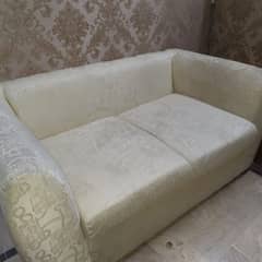 2 seater sofa with Motlyflex foam in Good Condition [Negotiable]