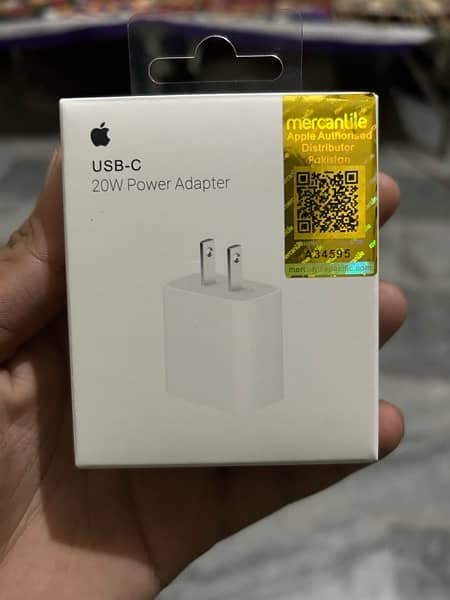 IPHONE CHARGER 20w with cable c type to lightning 1