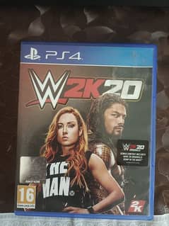 WWE 2k20 PlayStation 4 game in very good condition