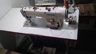juki sewing machine and overlock machine