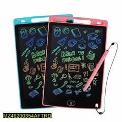 8.5 Inches LCD Writing Tablet For Kids (Free Delivery)