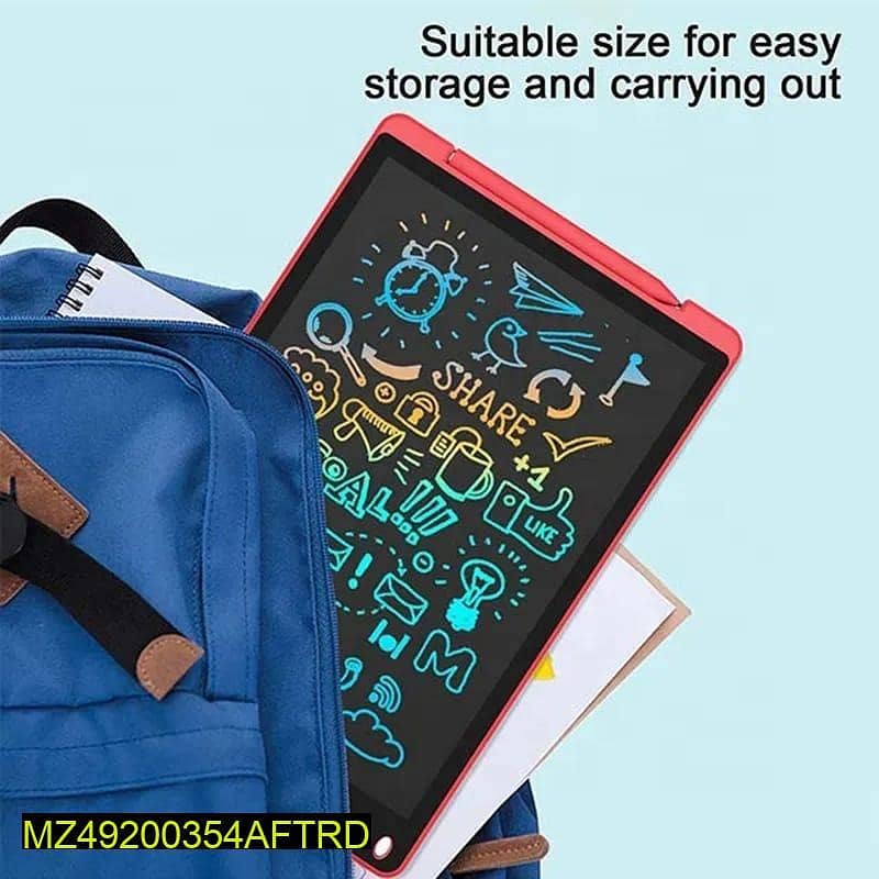 8.5 Inches LCD Writing Tablet For Kids (Free Delivery) 1