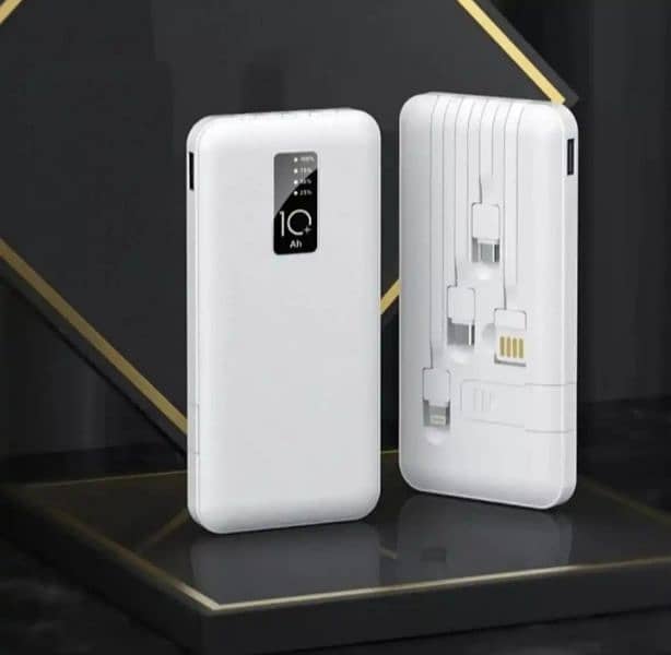 j-cell 4 in 1 and 10000mAh fast charging power bank for all phones 5