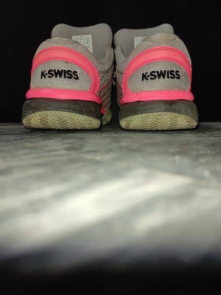 KSwiss Hypercourt Express Men's 43/9 Tennis Gray & Orange sports shoes 19