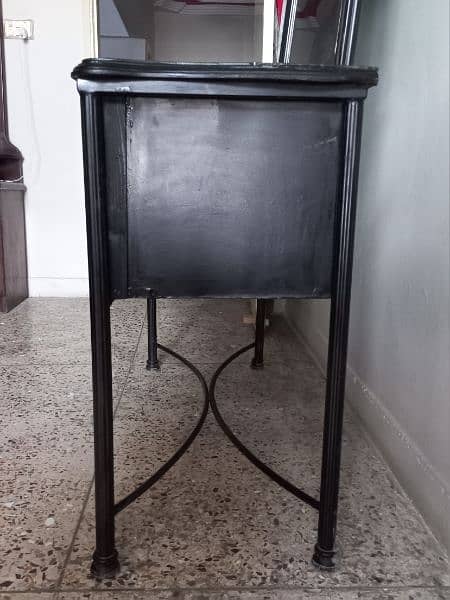 Vintage Black Dressing table. 2