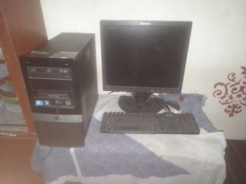 Computer For Sale i3 processor home used 4 GB Ram And 2 TB Hard 1