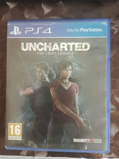 Uncharted 7 the lost legacy in a very good condition