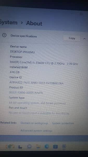 Dell Core i5 latitude E6430s 7