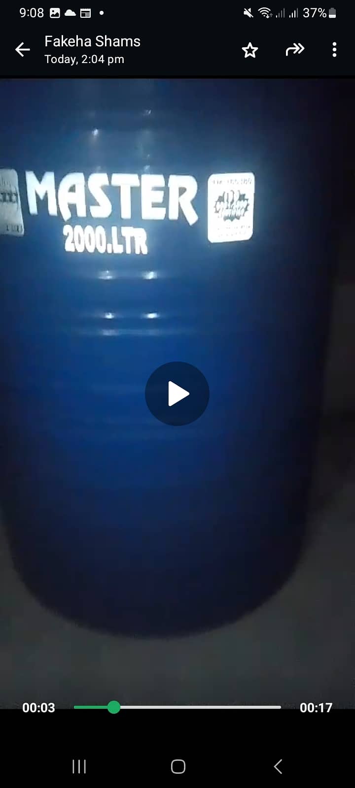 Water tank 2000 litter 1