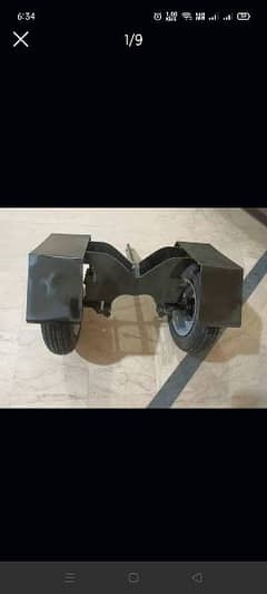Three wheel for disable persons. . . .