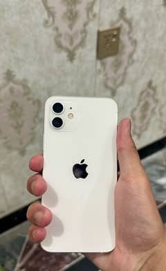 I phone 12 non pta jv 10/10 lush condition white colour